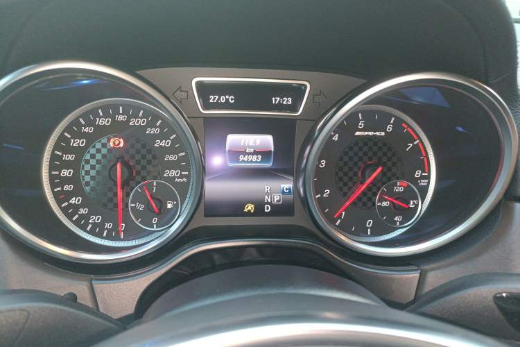 Used Mercedes-Benz GLE Coupe AMG 2017 AMG GLE 43 4MATIC Coupe SUV Instrument Cluster