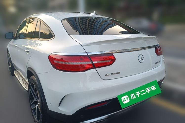 Used Mercedes-Benz GLE Coupe AMG 2017 AMG GLE 43 4MATIC Coupe SUV Rear Left 45 Deg