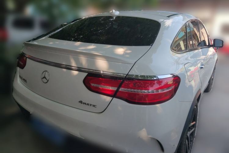 Used Mercedes-Benz GLE Coupe AMG 2017 AMG GLE 43 4MATIC Coupe SUV Rear Right 45 Deg