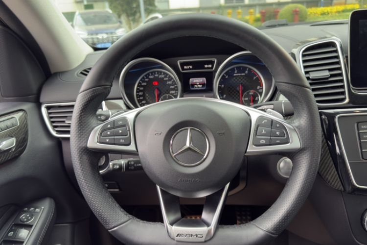 Used Mercedes-Benz GLE Coupe AMG 2017 AMG GLE 43 4MATIC Coupe SUV Steering Wheel