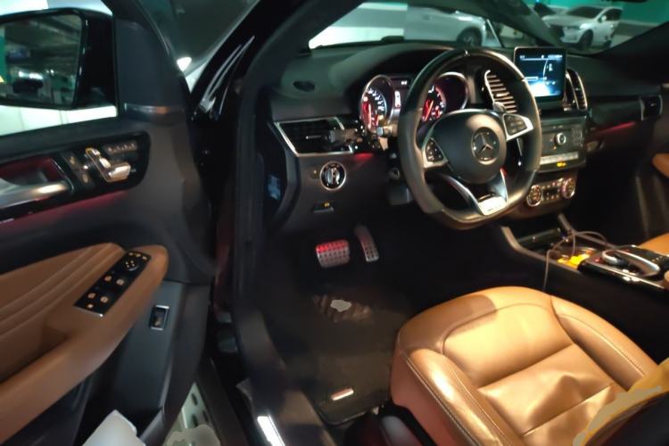 Used Mercedes-Benz GLE Coupe AMG 2018 AMG GLE 43 4MATIC Coupe SUV Phantom Orange Special Edition Driver Seat