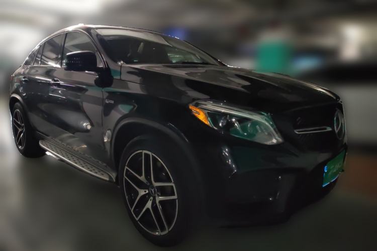 Used Mercedes-Benz GLE Coupe AMG 2018 AMG GLE 43 4MATIC Coupe SUV Phantom Orange Special Edition Front Right 45 Deg