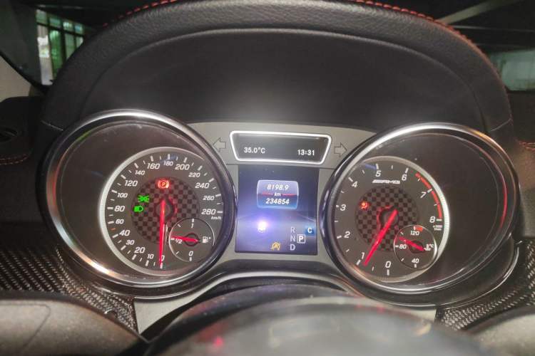 Used Mercedes-Benz GLE Coupe AMG 2018 AMG GLE 43 4MATIC Coupe SUV Phantom Orange Special Edition Instrument Cluster