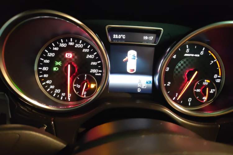 Used Mercedes-Benz GLE Coupe AMG 2018 AMG GLE 43 4MATIC Coupe SUV Phantom Orange Special Edition Instrument Cluster