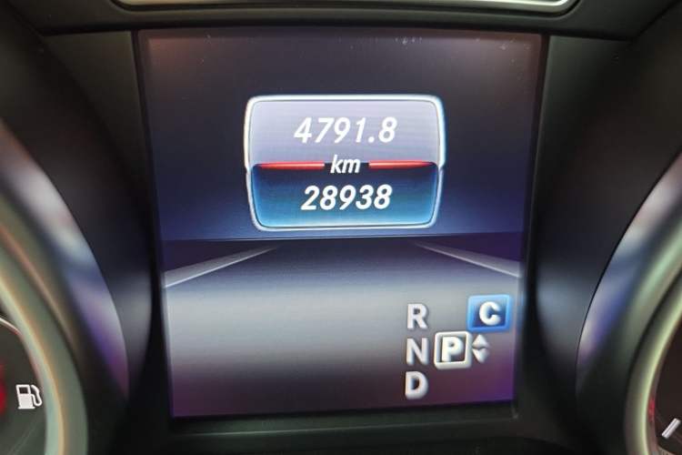 Used Mercedes-Benz GLE Coupe AMG  Odometer Close Up