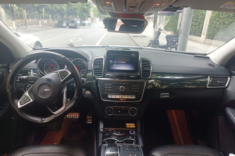 Used Mercedes-Benz GLE Coupe AMG 2018 AMG GLE 43 4MATIC Coupe SUV Phantom Orange Special Edition Center Console