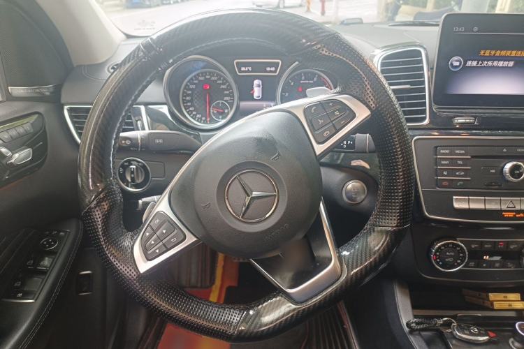 Used Mercedes-Benz GLE Coupe AMG 2018 AMG GLE 43 4MATIC Coupe SUV Phantom Orange Special Edition Steering Wheel