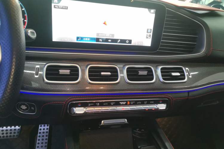 Used Mercedes-Benz GLE Coupe AMG 2020 AMG GLE 53 4MATIC+ Coupe SUV Audio And AC Panel