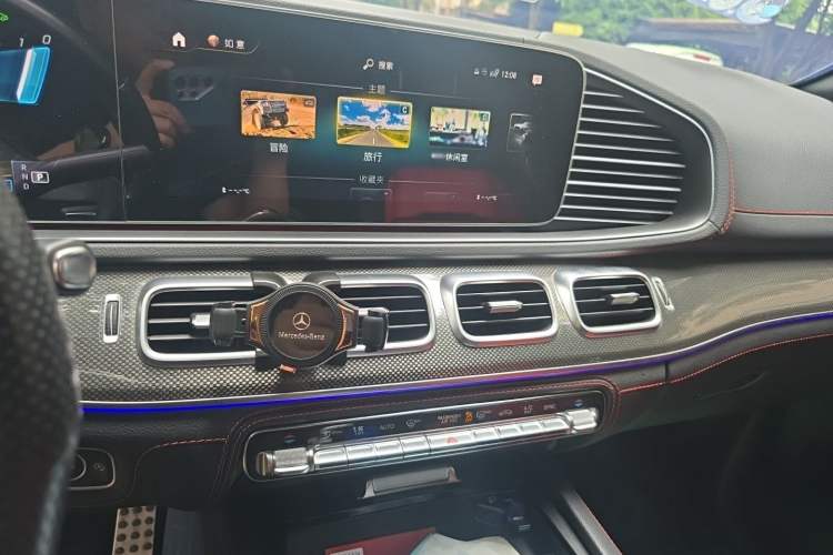 Used Mercedes-Benz GLE Coupe AMG 2020 AMG GLE 53 4MATIC+ Coupe SUV Audio And AC Panel