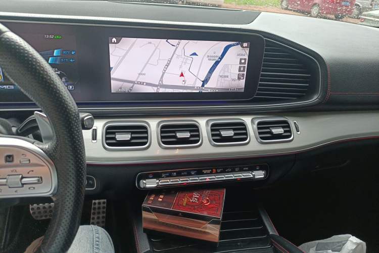 Used Mercedes-Benz GLE Coupe AMG 2020 AMG GLE 53 4MATIC+ Coupe SUV Audio And AC Panel