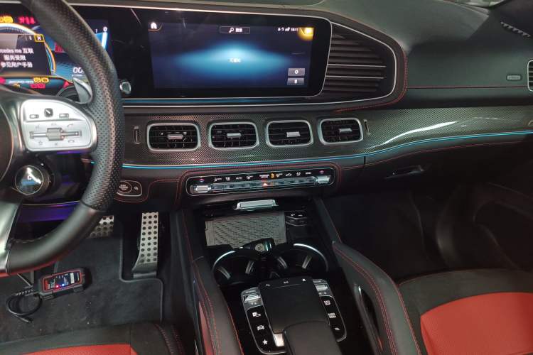Used Mercedes-Benz GLE Coupe AMG 2020 AMG GLE 53 4MATIC+ Coupe SUV Audio And AC Panel