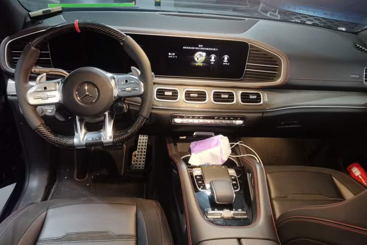 Used Mercedes-Benz GLE Coupe AMG 2020 AMG GLE 53 4MATIC+ Coupe SUV Center Console