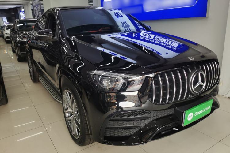 Used Mercedes-Benz GLE Coupe AMG 2020 AMG GLE 53 4MATIC+ Coupe SUV Front Right 45 Deg