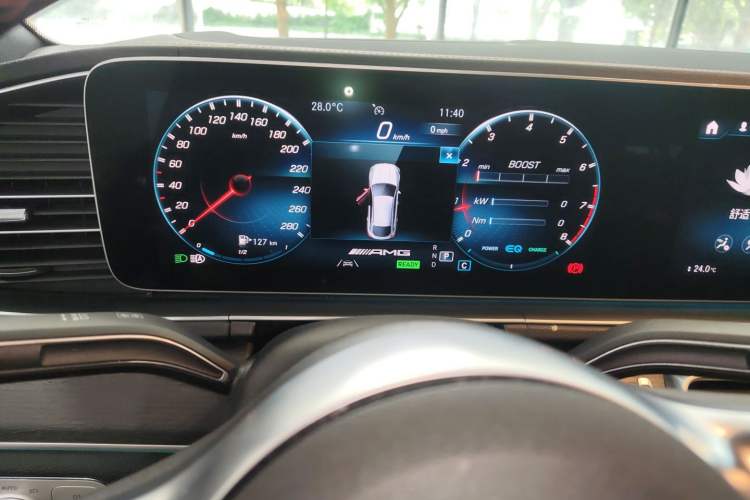 Used Mercedes-Benz GLE Coupe AMG 2020 AMG GLE 53 4MATIC+ Coupe SUV Instrument Cluster