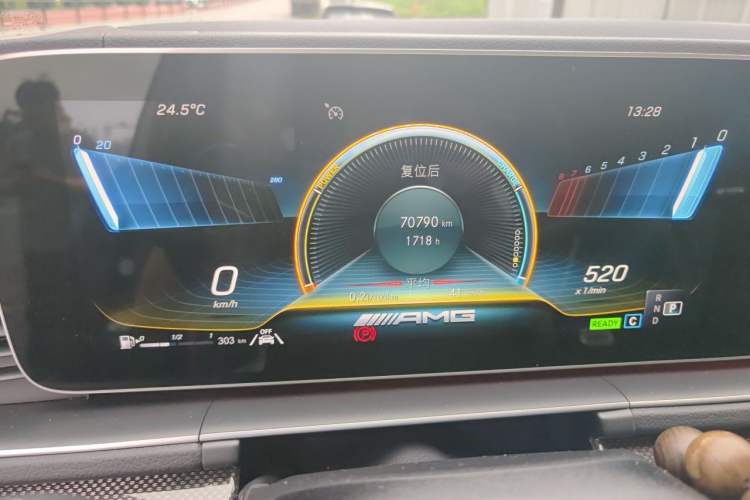 Used Mercedes-Benz GLE Coupe AMG 2020 AMG GLE 53 4MATIC+ Coupe SUV Odometer Close Up