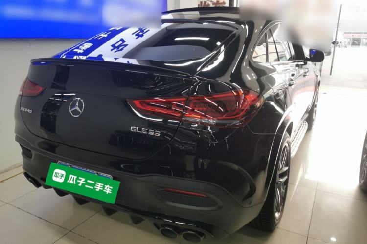 Used Mercedes-Benz GLE Coupe AMG 2020 AMG GLE 53 4MATIC+ Coupe SUV Rear Right 45 Deg