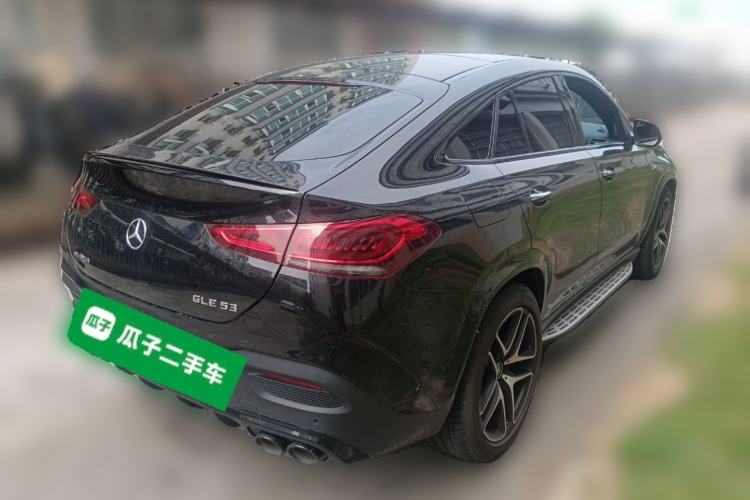 Used Mercedes-Benz GLE Coupe AMG 2020 AMG GLE 53 4MATIC+ Coupe SUV Rear Right 45 Deg