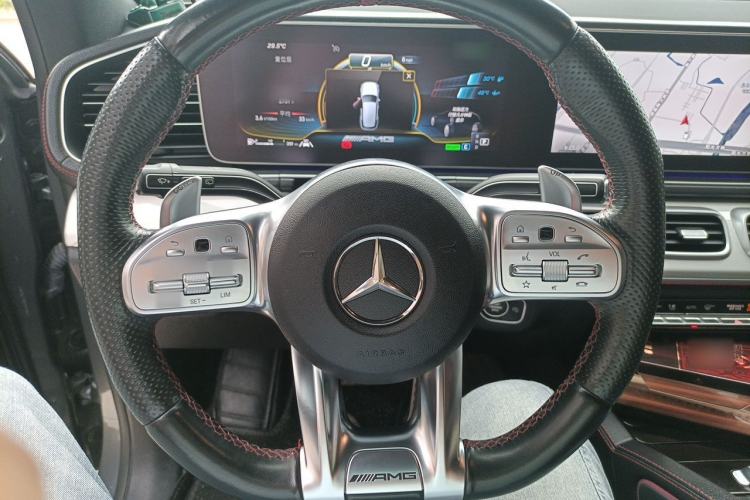 Used Mercedes-Benz GLE Coupe AMG 2020 AMG GLE 53 4MATIC+ Coupe SUV Steering Wheel