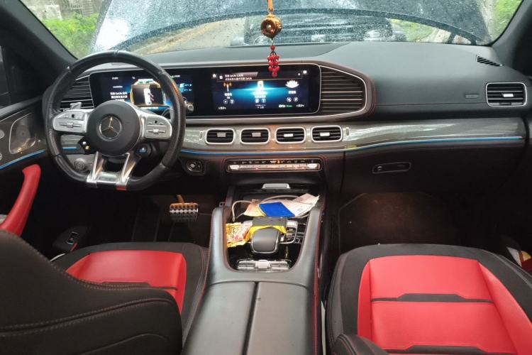 Used Mercedes-Benz GLE Coupe AMG 2020 AMG GLE 53 4MATIC+ Coupe SUV Center Console