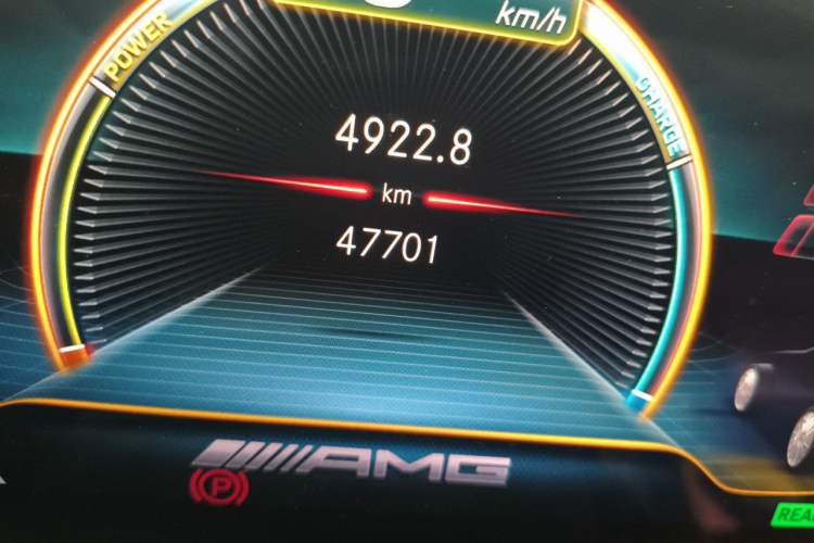 Used Mercedes-Benz GLE Coupe AMG 2020 AMG GLE 53 4MATIC+ Coupe SUV Odometer Close Up