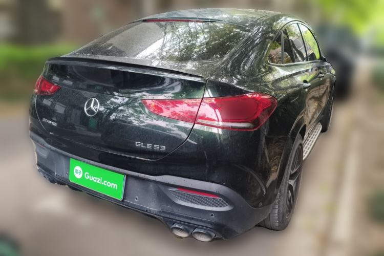 Used Mercedes-Benz GLE Coupe AMG 2020 AMG GLE 53 4MATIC+ Coupe SUV Rear Right 45 Deg