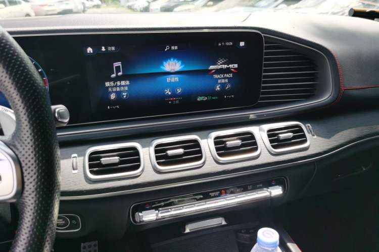 Used Mercedes-Benz GLE Coupe AMG 2020 AMG GLE 53 4MATIC+ Coupe SUV Audio And AC Panel