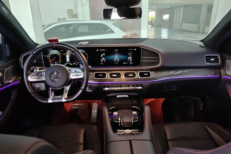 Used Mercedes-Benz GLE Coupe AMG 2020 AMG GLE 53 4MATIC+ Coupe SUV Center Console