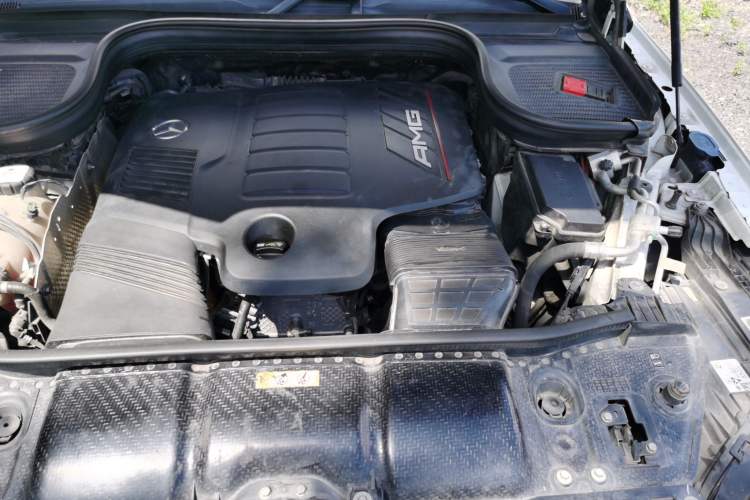 Used Mercedes-Benz GLE Coupe AMG 2020 AMG GLE 53 4MATIC+ Coupe SUV Engine Bay Left