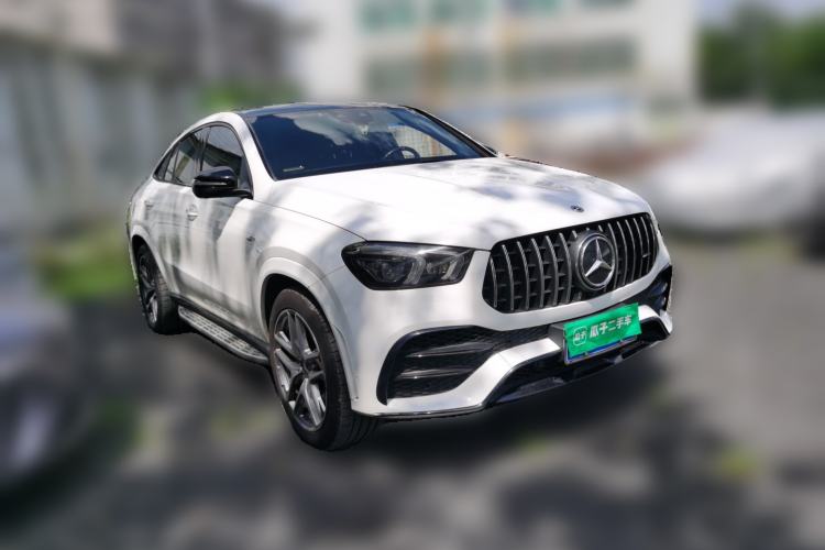 Used Mercedes-Benz GLE Coupe AMG 2020 AMG GLE 53 4MATIC+ Coupe SUV Front Right 45 Deg