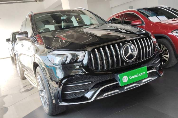 Used Mercedes-Benz GLE Coupe AMG 2022 AMG GLE 53 4MATIC+ Coupe SUV Front Right 45 Deg