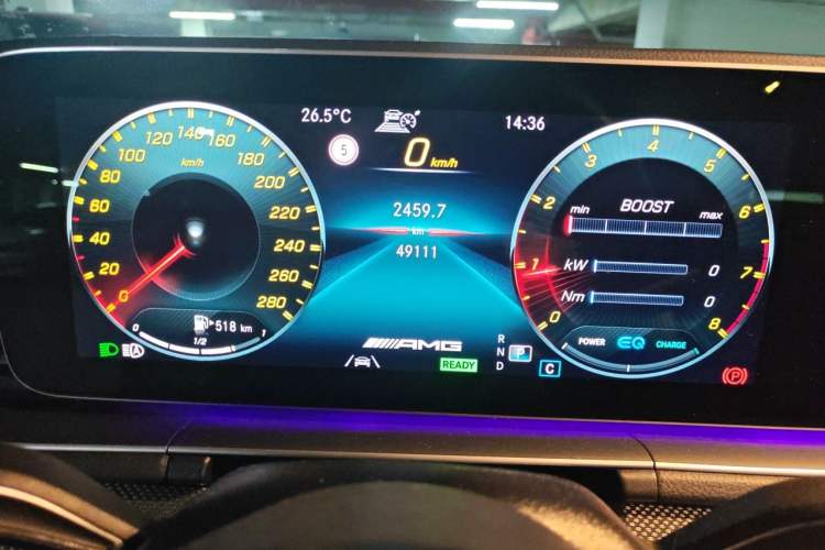 Used Mercedes-Benz GLE Coupe AMG 2022 AMG GLE 53 4MATIC+ Coupe SUV Instrument Cluster