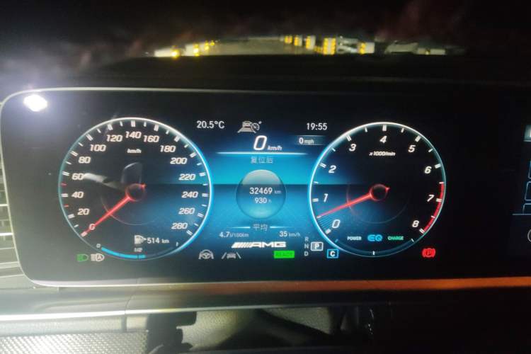 Used Mercedes-Benz GLE Coupe AMG 2022 AMG GLE 53 4MATIC+ Coupe SUV Instrument Cluster