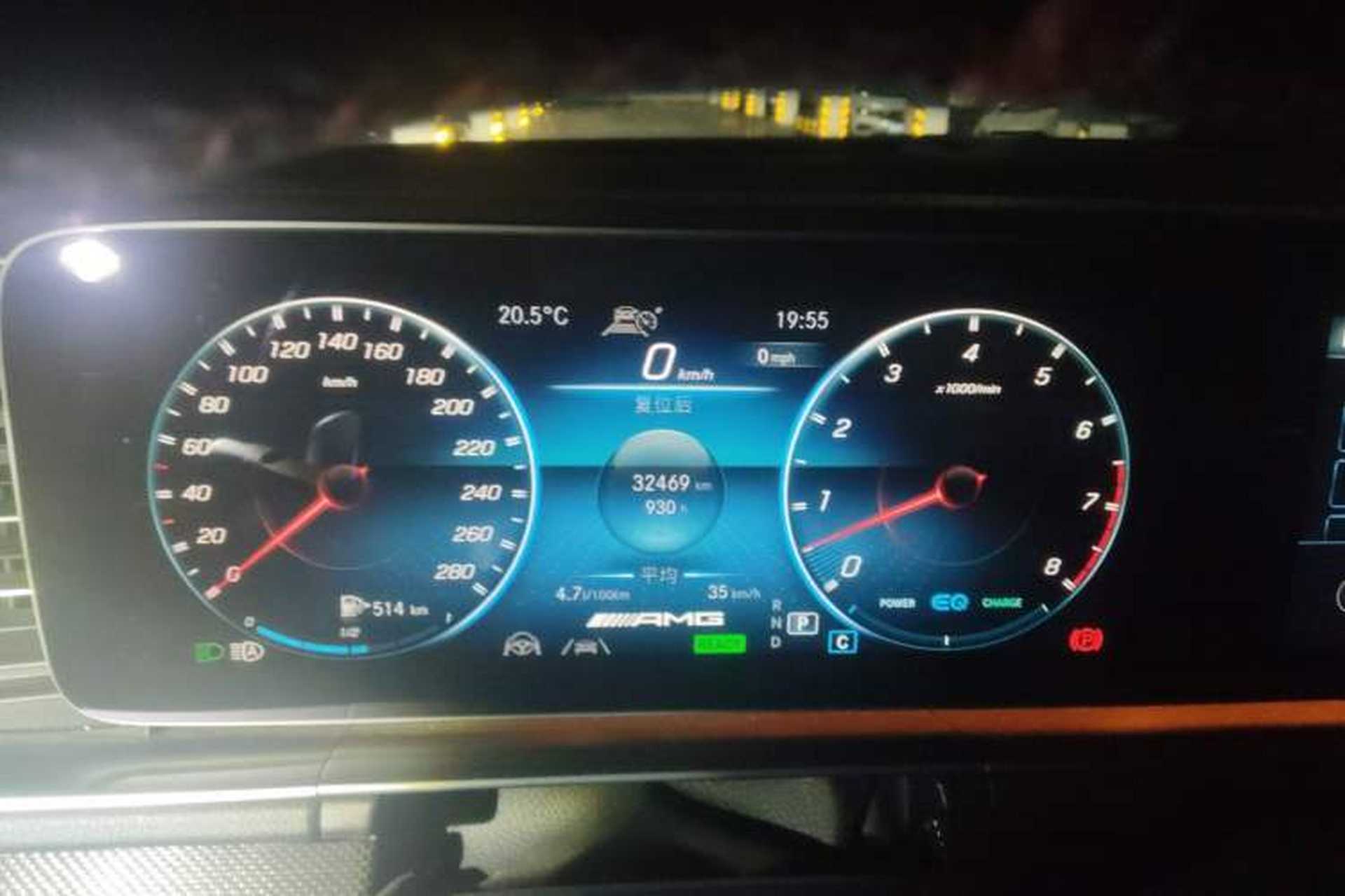 Used Mercedes-Benz GLE Coupe AMG 2022 AMG GLE 53 4MATIC+ Coupe SUV Instrument Cluster