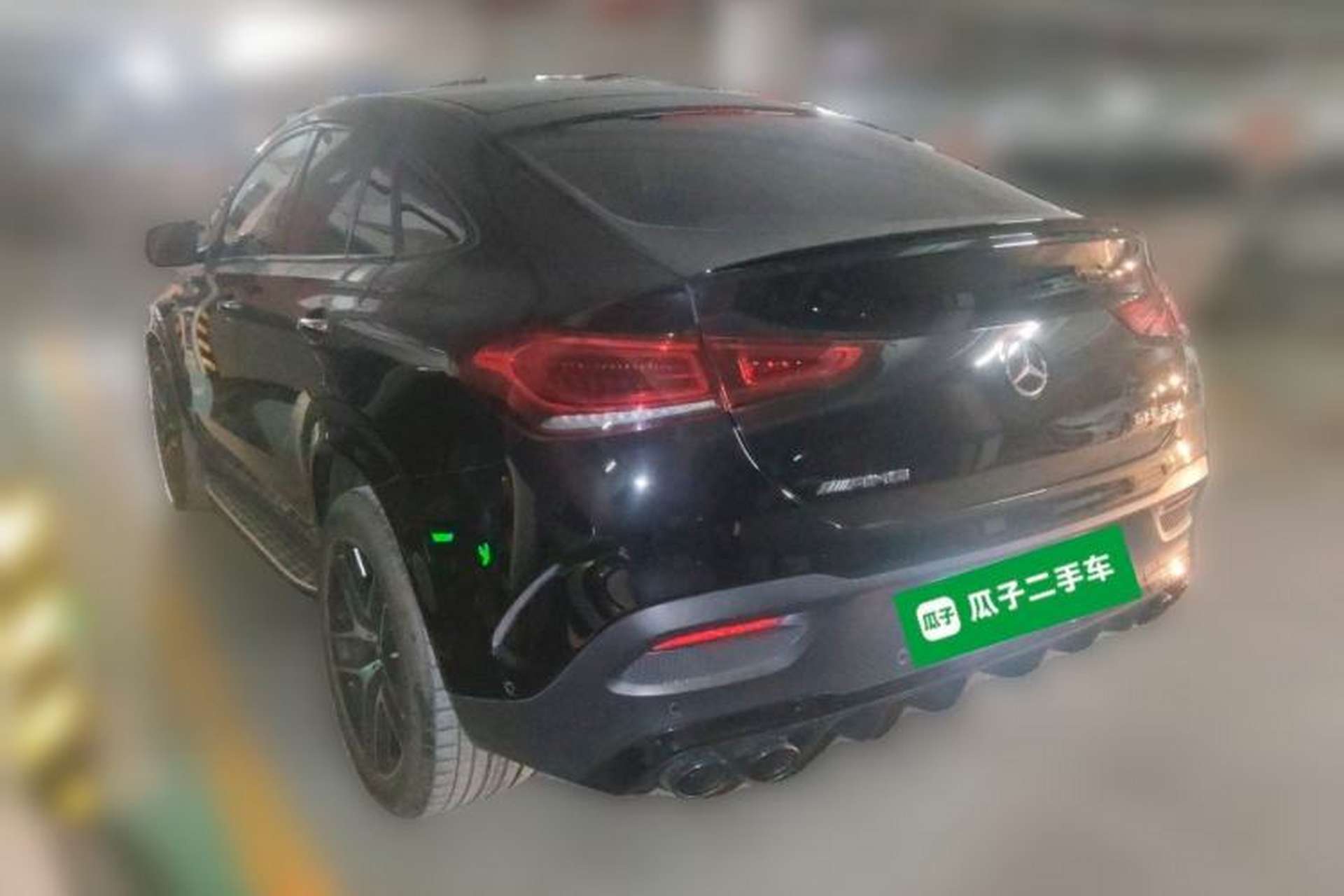 Used Mercedes-Benz GLE Coupe AMG 2022 AMG GLE 53 4MATIC+ Coupe SUV Rear Left 45 Deg