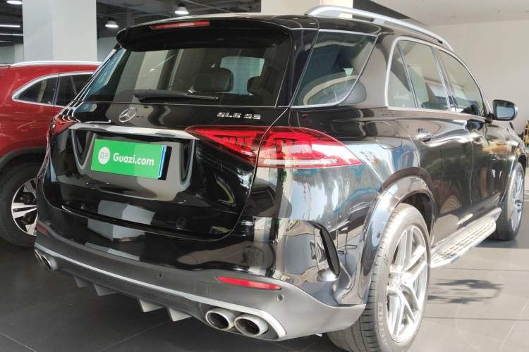 Used Mercedes-Benz GLE Coupe AMG 2022 AMG GLE 53 4MATIC+ Coupe SUV Rear Right 45 Deg
