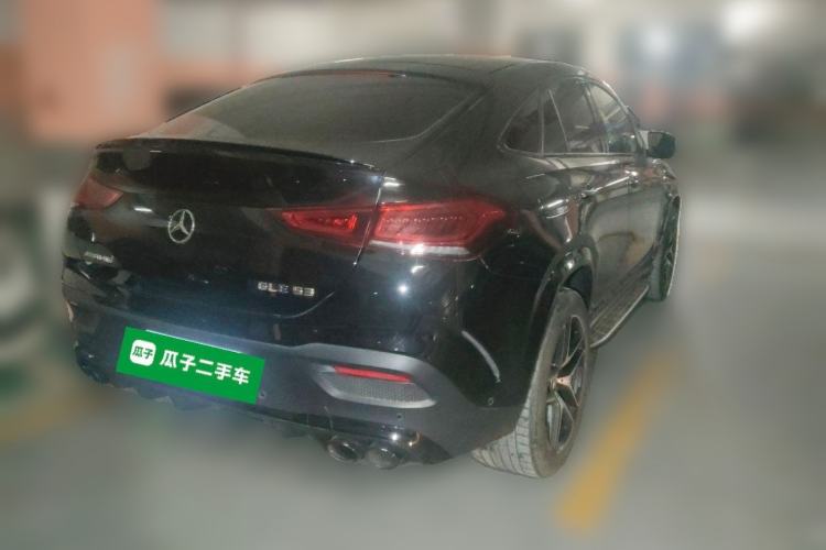 Used Mercedes-Benz GLE Coupe AMG 2022 AMG GLE 53 4MATIC+ Coupe SUV Rear Right 45 Deg