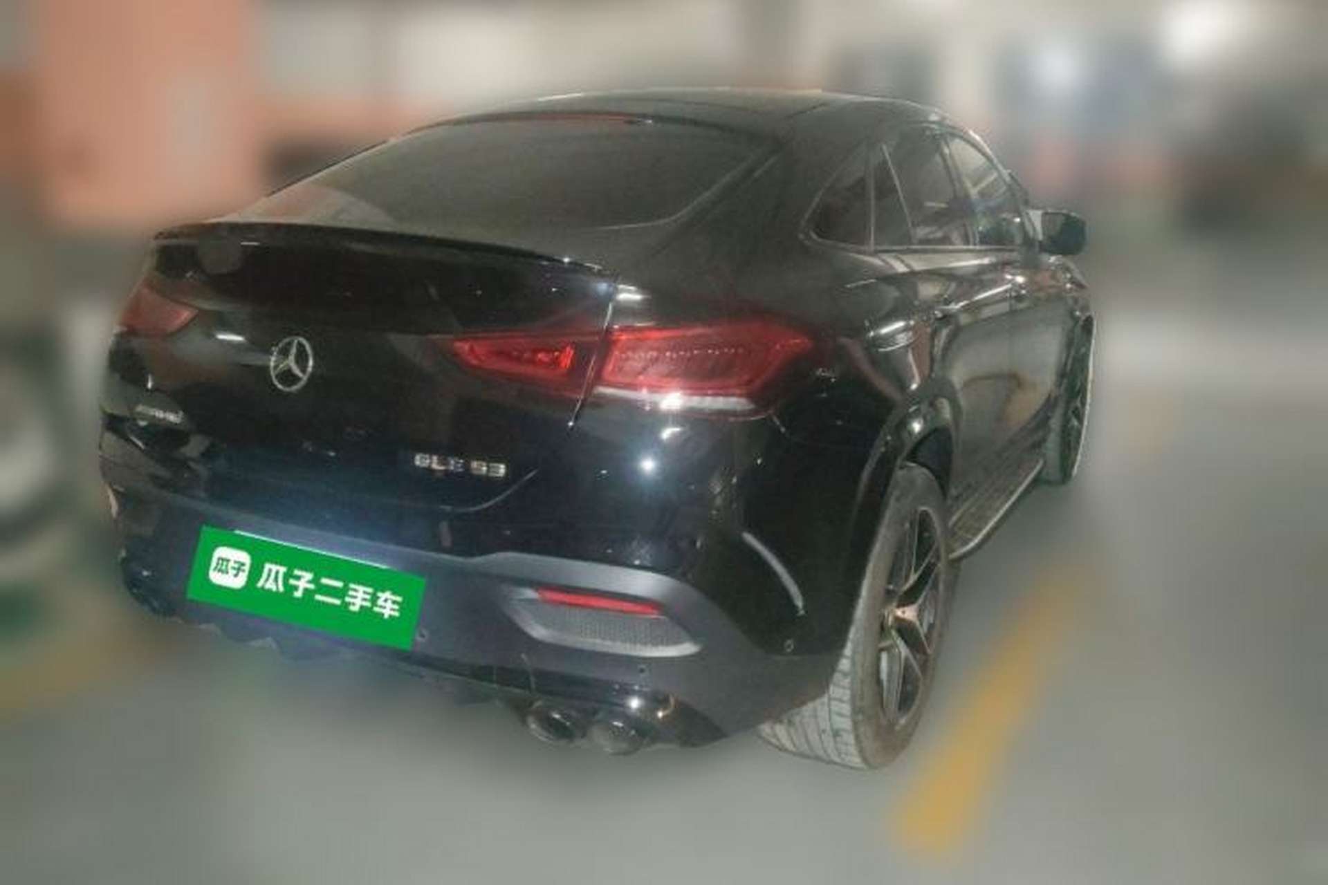 Used Mercedes-Benz GLE Coupe AMG 2022 AMG GLE 53 4MATIC+ Coupe SUV Rear Right 45 Deg