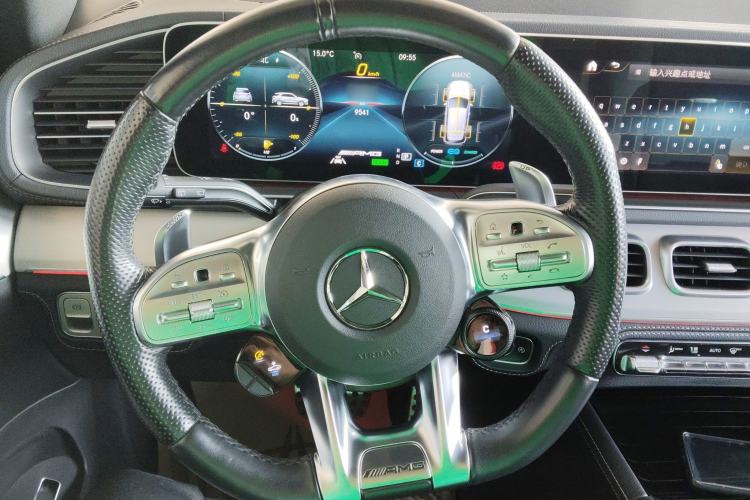 Used Mercedes-Benz GLE Coupe AMG 2022 AMG GLE 53 4MATIC+ Coupe SUV Steering Wheel