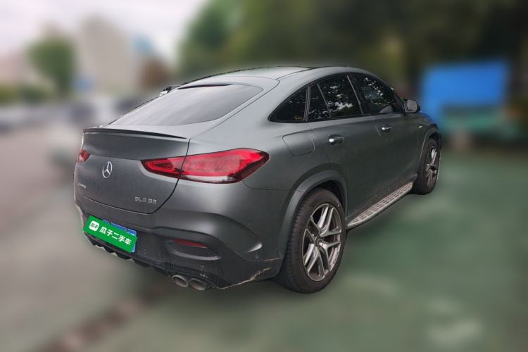 Used Mercedes-Benz GLE Coupe AMG 2022 AMG GLE 53 4MATIC+ Coupe SUV Rear Right 45 Deg