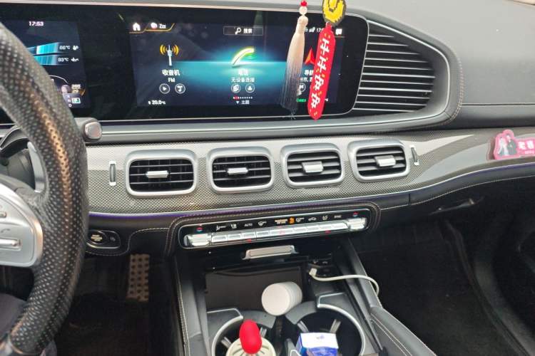 Used Mercedes-Benz GLE Coupe AMG 2022 AMG GLE 53 4MATIC+ Coupe SUV Audio And AC Panel