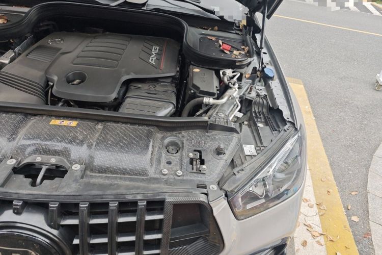 Used Mercedes-Benz GLE Coupe AMG 2022 AMG GLE 53 4MATIC+ Coupe SUV Engine Bay Left