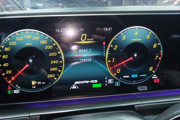 Used Mercedes-Benz GLE Coupe AMG 2022 AMG GLE 53 4MATIC+ Coupe SUV Instrument Cluster