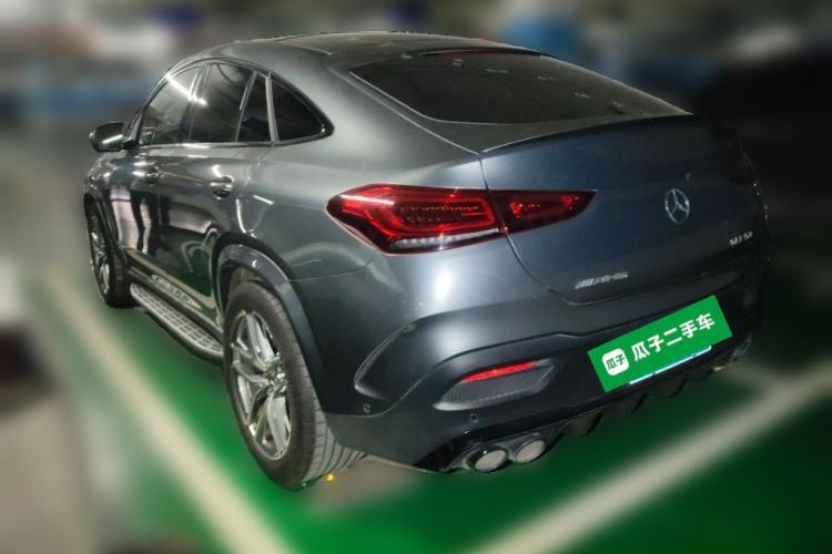 Used Mercedes-Benz GLE Coupe AMG 2022 AMG GLE 53 4MATIC+ Coupe SUV Rear Left 45 Deg
