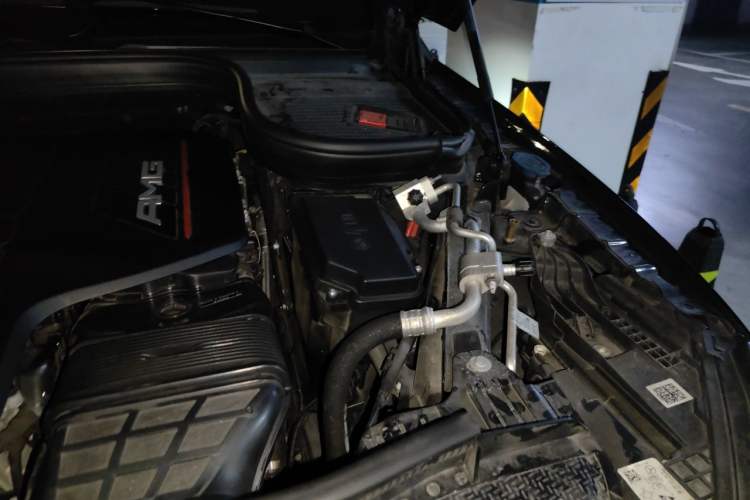 Used Mercedes-Benz GLE Coupe AMG 2022 AMG GLE 53 4MATIC+ Coupe SUV Engine Bay Left
