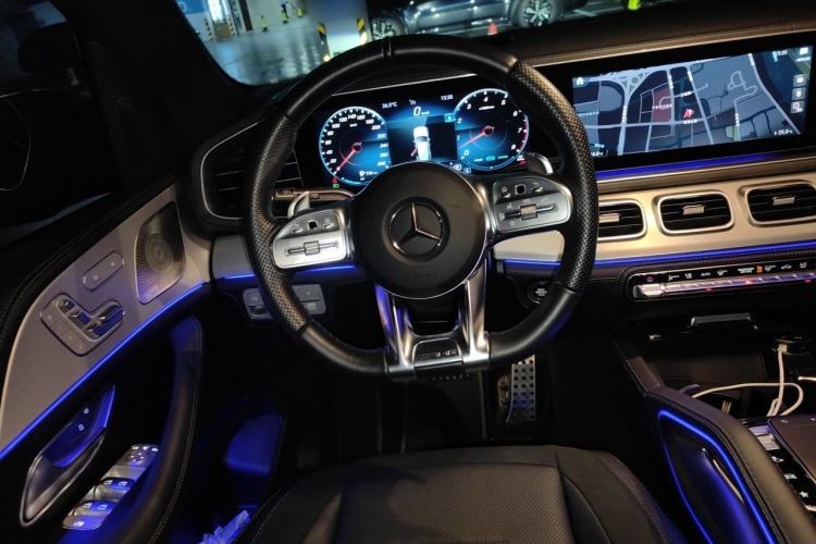 Used Mercedes-Benz GLE Coupe AMG 2022 AMG GLE 53 4MATIC+ Coupe SUV Steering Wheel