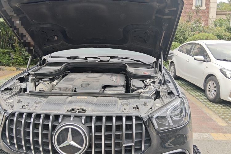 Used Mercedes-Benz GLE Coupe AMG 2023 AMG GLE 53 4MATIC+ Coupe SUV Engine Bay Left