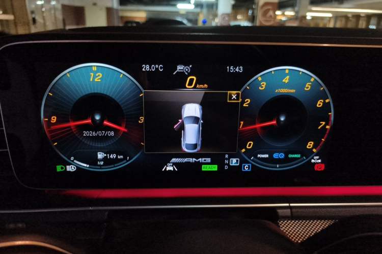 Used Mercedes-Benz GLE Coupe AMG 2023 AMG GLE 53 4MATIC+ Coupe SUV Instrument Cluster