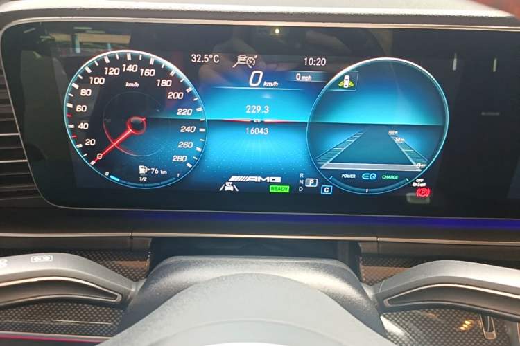 Used Mercedes-Benz GLE Coupe AMG 2023 AMG GLE 53 4MATIC+ Coupe SUV Instrument Cluster
