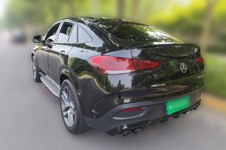 Used Mercedes-Benz GLE Coupe AMG 2023 AMG GLE 53 4MATIC+ Coupe SUV Rear Left 45 Deg