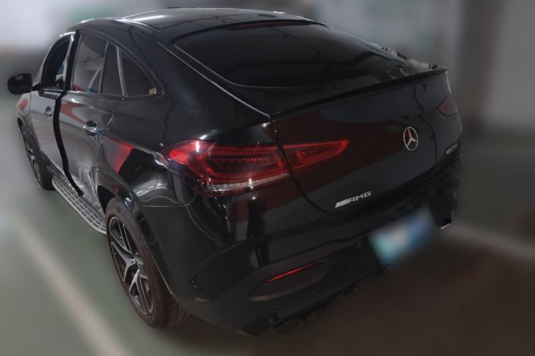 Used Mercedes-Benz GLE Coupe AMG 2023 AMG GLE 53 4MATIC+ Coupe SUV Rear Left 45 Deg